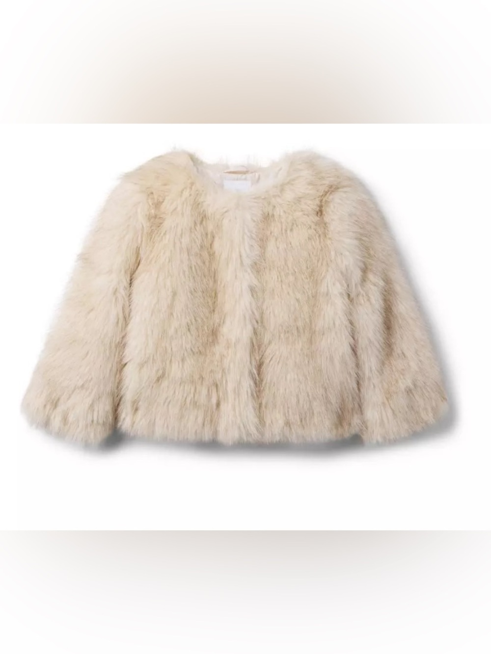 The Chic Faux Fur Jacket (Size: 18-24M) NWT